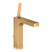 hansgrohe Mitigeur lavabo monocommande Axor Citterio 160 A 141mm, avec poignée à broche, tirette, chrome brillant