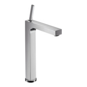 hansgrohe Mitigeur lavabo monocommande Axor Citterio 280 A 201 mm, poignée à bouton, tirette, chrome