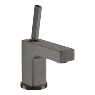 hansgrohe Mitigeur lavabo monocommande Axor Citterio 80 A 104mm, avec poignée à tige, tirette, pour HWB