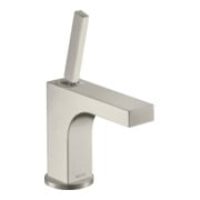 hansgrohe Mitigeur lavabo monocommande Axor Citterio 90 A 110mm, avec poignée à tige, tirette, pour HWB