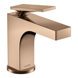 hansgrohe Mitigeur lavabo monocommande Axor Citterio 90 A 112 mm, m HG, tirette, Rs, po r gol