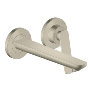hansgrohe Mitigeur lavabo monocommande Axor Citterio C o S, chrome, encastré mural, bec 193 mm