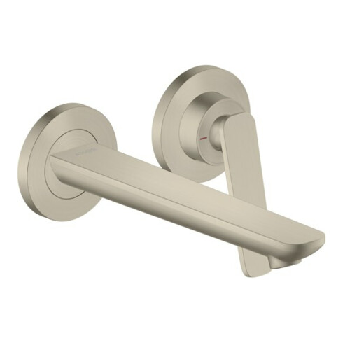 hansgrohe Mitigeur lavabo monocommande Axor Citterio C o S, chrome, encastré mural, bec 193 mm