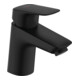 hansgrohe Mitigeur lavabo monocommande Logis KS, tirette, avec vidage, A 107 mm, noir mat-1