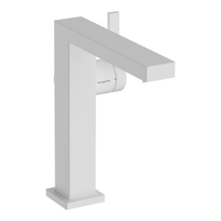 hansgrohe Mitigeur lavabo monocommande Tecturis E 157 mm, sans vidage, blanc mat