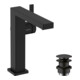 hansgrohe Mitigeur lavabo monocommande Tecturis E A 157 mm, avec vidage push-open, mat noir-4