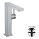 hansgrohe Mitigeur lavabo monocommande Tecturis E avec bec pivotant et vidage push-open, chrome-4
