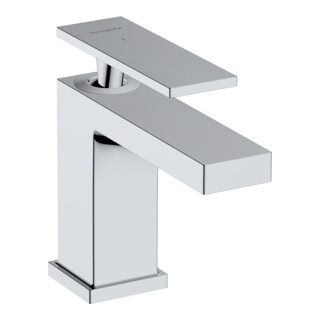 hansgrohe Mitigeur lavabo monocommande Tecturis E bec 122 mm, avec vidage, chrome