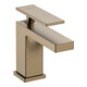 hansgrohe Mitigeur lavabo monocommande Tecturis E bec 122 mm, sans garniture, bronze brossé-1
