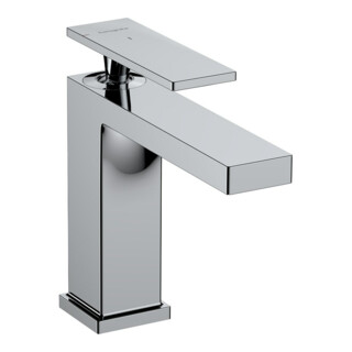hansgrohe Mitigeur lavabo monocommande Tecturis E bec 144 mm, sans garniture de vidage, chrome