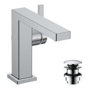 hansgrohe Mitigeur lavabo monocommande Tecturis E, bec 155 mm, vidage push-open, chrome-3