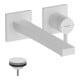 hansgrohe Mitigeur lavabo monocommande Tecturis E bec 225 mm, encastré, mural, blanc mat-3