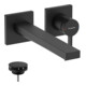 hansgrohe Mitigeur lavabo monocommande Tecturis E bec 225 mm, encastré, mural, mat noir-3