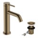 hansgrohe Mitigeur lavabo monocommande Tecturis S A 116 mm, avec vidage à tirette, bronze brossé-3