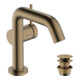hansgrohe Mitigeur lavabo monocommande Tecturis S A 130 mm, avec vidage poussoir, bronze brossé-3