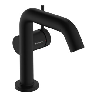 hansgrohe Mitigeur lavabo monocommande Tecturis S A 130 mm, avec vidage push-open, mat noir