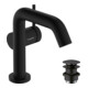 hansgrohe Mitigeur lavabo monocommande Tecturis S A 130 mm, avec vidage push-open, mat noir-3