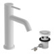 hansgrohe Mitigeur lavabo monocommande Tecturis S, bec 116 mm, avec vidage, blanc mat-3