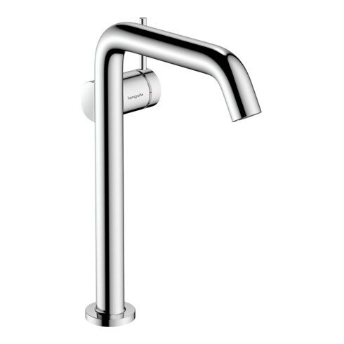 hansgrohe Mitigeur lavabo monocommande Tecturis S F, bec 240 mm, vidage à pression, chrome
