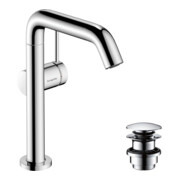 hansgrohe Mitigeur lavabo monocommande Tecturis S m avec bec pivotant et vidage push-open, chromé-3