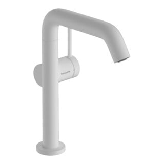 hansgrohe Mitigeur lavabo monocommande Tecturis S m avec vidage à tirette, blanc mat