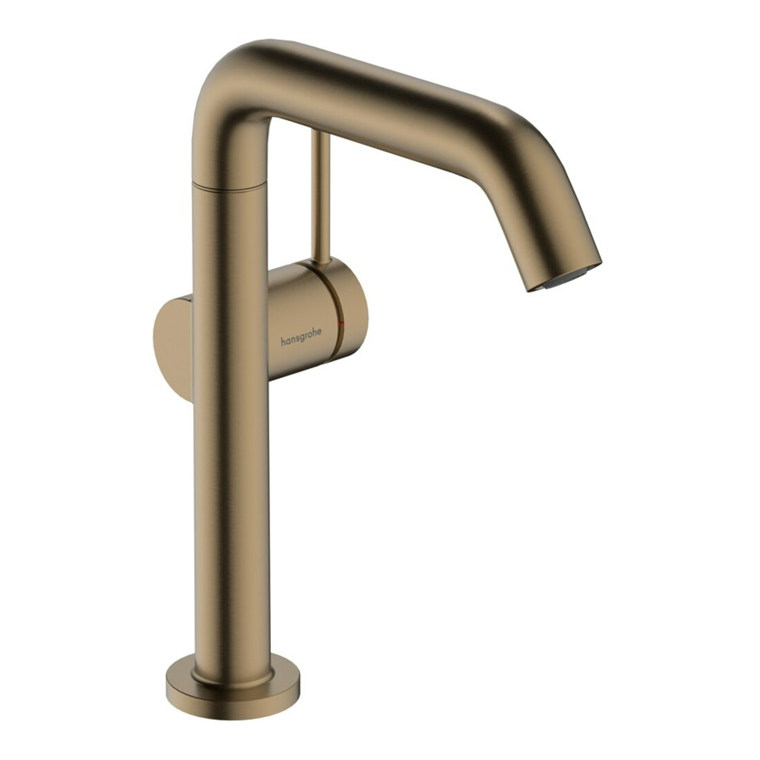 hansgrohe Mitigeur lavabo monocommande Tecturis S m pivotant + vidage poussoir, bronze brossé
