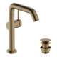 hansgrohe Mitigeur lavabo monocommande Tecturis S m pivotant + vidage poussoir, bronze brossé-3