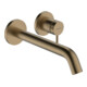 hansgrohe Mitigeur lavabo monocommande Tecturis S UP, p/mur, bec 225 mm, bronze brossé-1