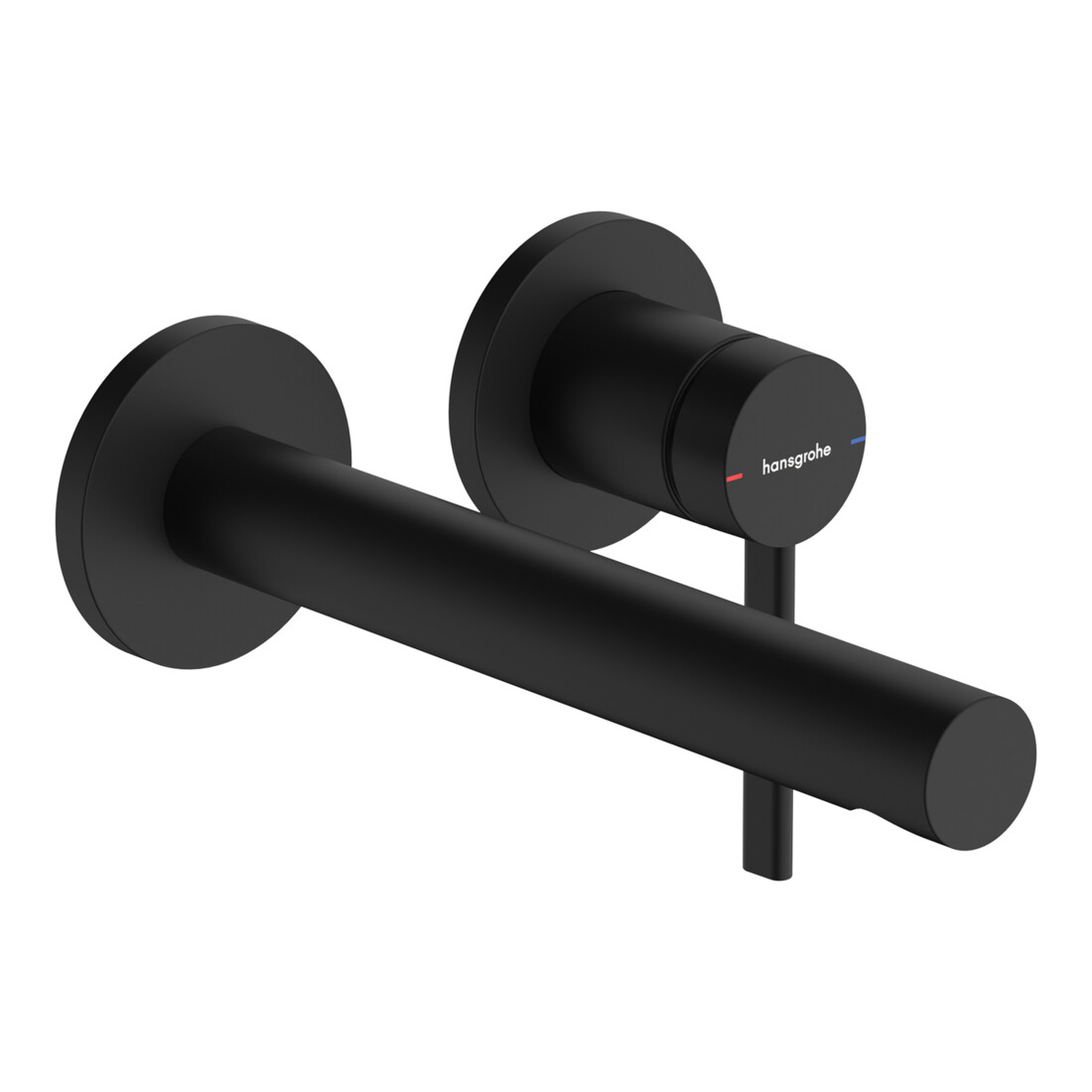 hansgrohe Mitigeur lavabo monocommande Zesis S UP, montage mural, noir mat