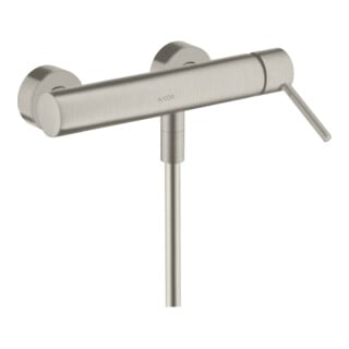 hansgrohe Mitigeur monocommande Axor Starck AP, avec poignée à broche, 1 jet, aspect acier inoxydable