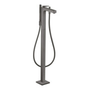 hansgrohe Mitigeur monocommande baignoire Axor Citterio au sol, levier, losange, brossé bleu vc