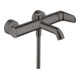 hansgrohe Mitigeur monocommande baignoire Axor Citterio M AP, bec 200 mm, chrome noir brossé-1