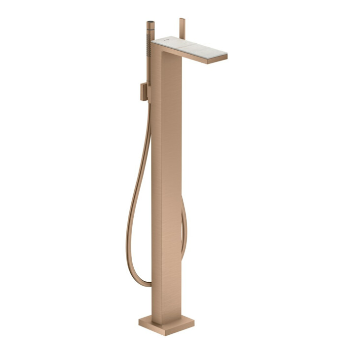 hansgrohe Mitigeur monocommande baignoire Axor MyEdition A 196 mm, au sol, sans plaque, brossé r gol