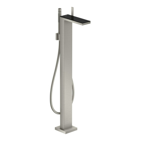 hansgrohe Mitigeur monocommande baignoire Axor MyEdition A 196 mm, sol, sans plaque, aspect inox