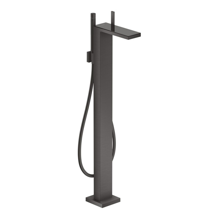 hansgrohe Mitigeur monocommande baignoire Axor MyEdition A 196 mm, sol, sans plaque, brossé bleu vc
