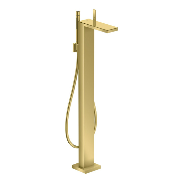 hansgrohe Mitigeur monocommande baignoire Axor MyEdition A 196 mm, sol, sans plaque, or poli opt