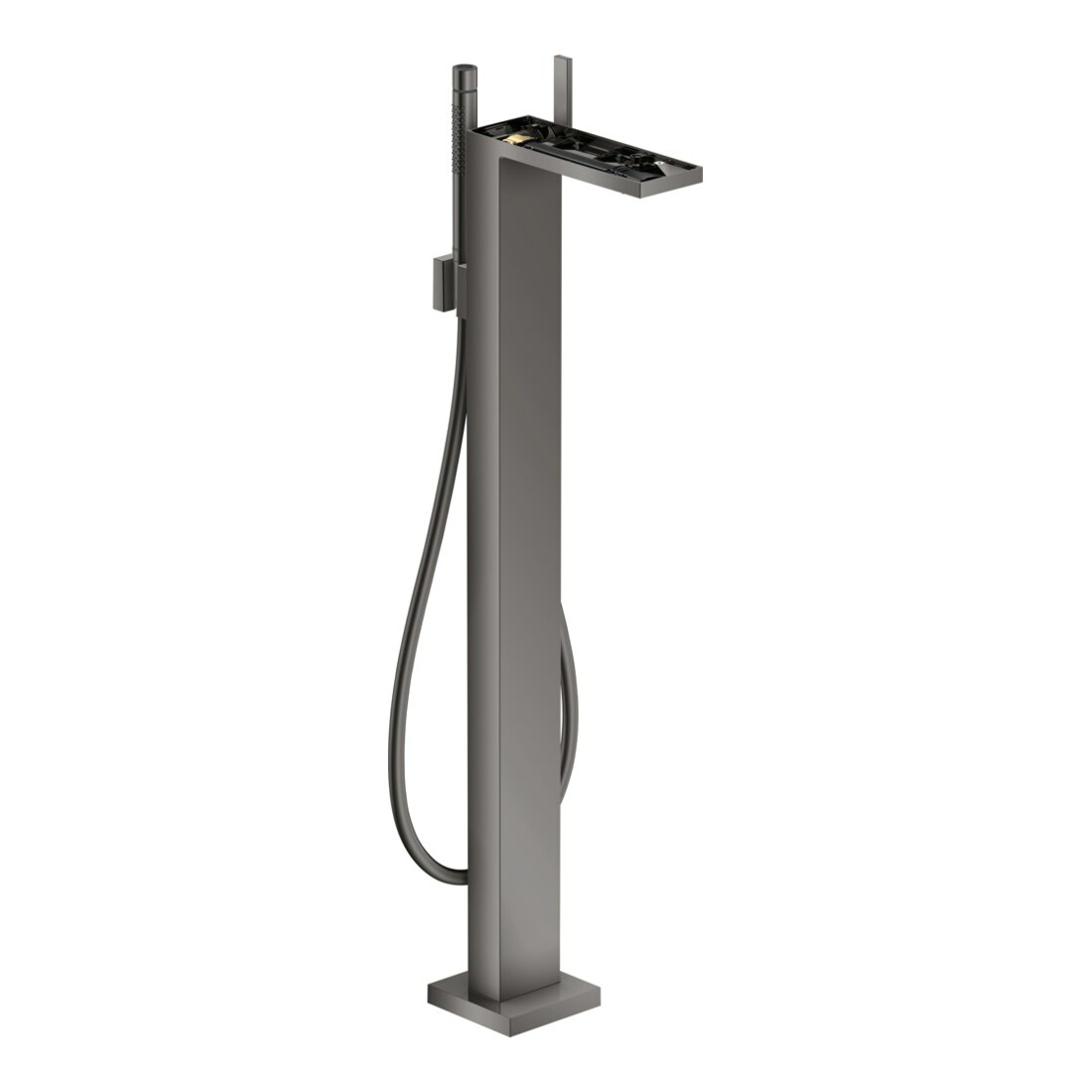 hansgrohe Mitigeur monocommande baignoire Axor MyEdition A 196 mm, sur pied, sans plaque, bleu poli