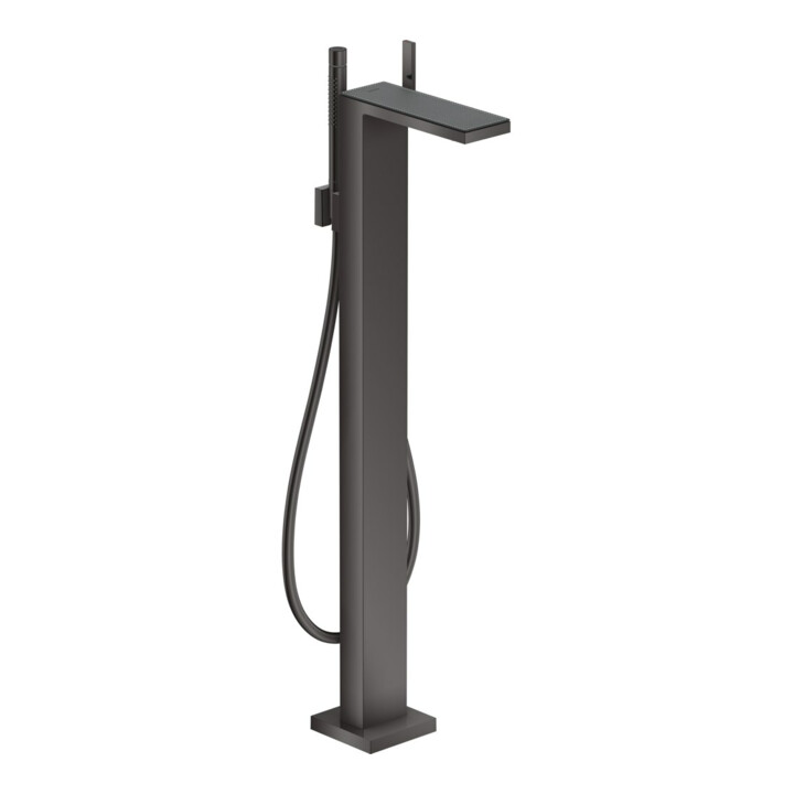 hansgrohe Mitigeur monocommande baignoire Axor MyEdition A 196 mm, sur pied, sans plaque, bleu poli