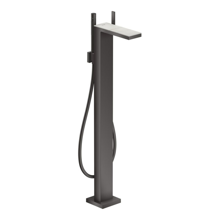 hansgrohe Mitigeur monocommande baignoire Axor MyEdition A 196 mm, sur pied, sans plaque, bleu poli