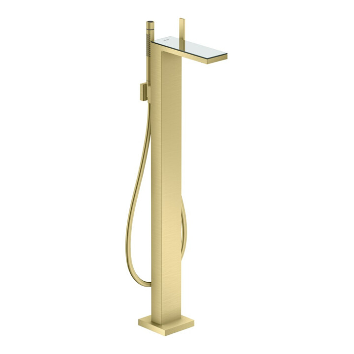 hansgrohe Mitigeur monocommande baignoire Axor MyEdition A 196 mm, sur pied, sans plaque, brossé bronze