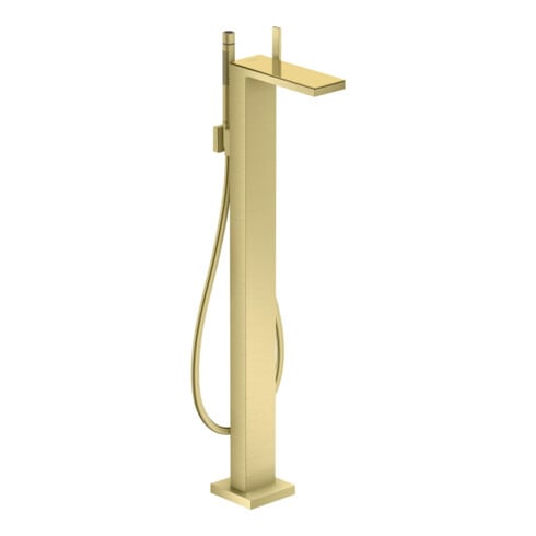 hansgrohe Mitigeur monocommande baignoire Axor MyEdition A 196 mm, sur pied, sans plaque, brossé bronze