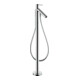 hansgrohe Mitigeur monocommande baignoire Axor Starck A 156 mm, sur pied, avec poignée à broche, chrome-1
