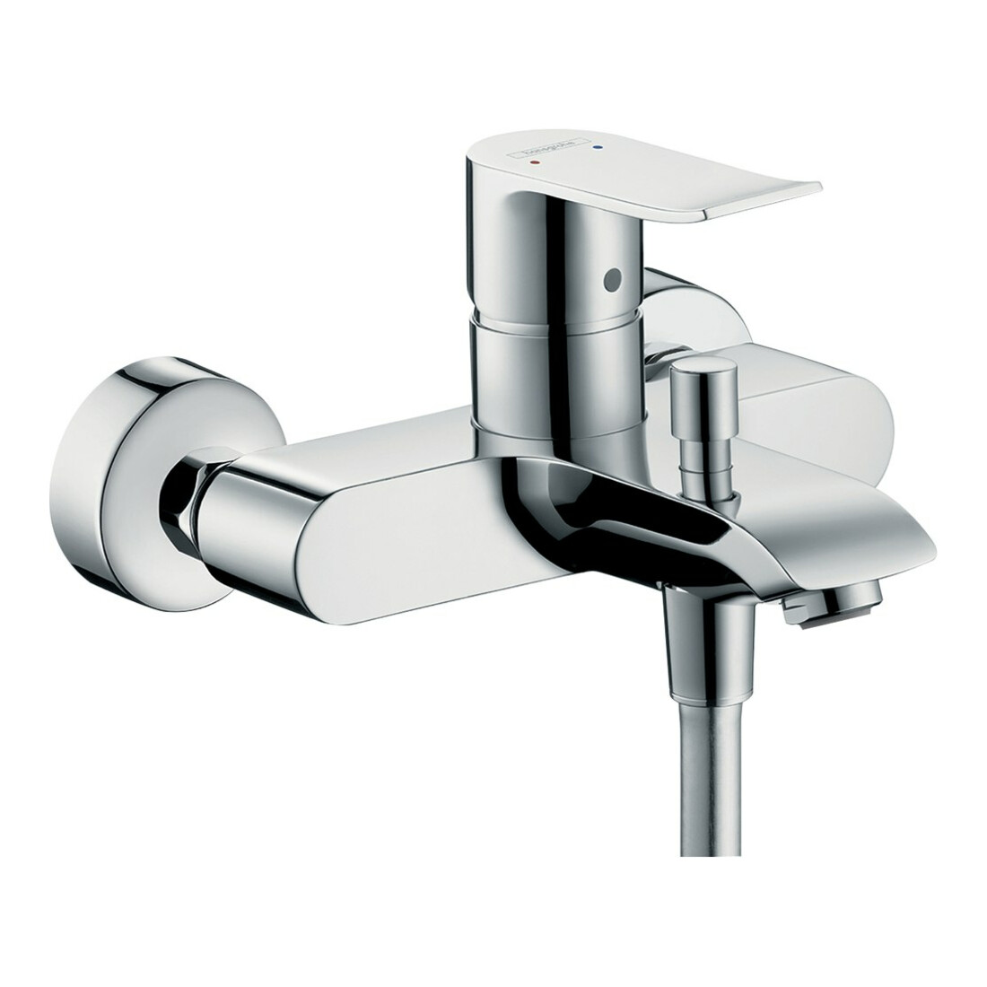 hansgrohe Mitigeur monocommande baignoire Metris AP, chrome