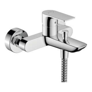 hansgrohe Mitigeur monocommande baignoire Rebris E AP, 2 sorties, bec 182 mm, chrome