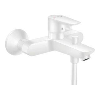 hansgrohe Mitigeur monocommande baignoire Talis E AP, blanc mat