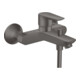 hansgrohe Mitigeur monocommande baignoire Talis E AP, chrome noir brossé-1