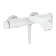 hansgrohe Mitigeur monocommande baignoire Vivenis AP, portée 216 mm, blanc mat