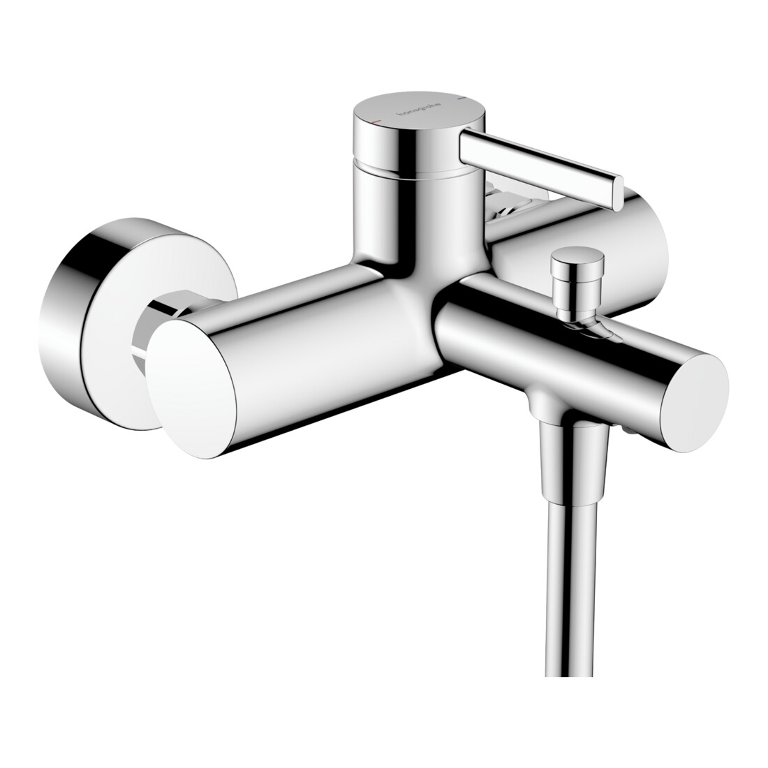 hansgrohe Mitigeur monocommande baignoire Zesis S AP, montage mural, chrome