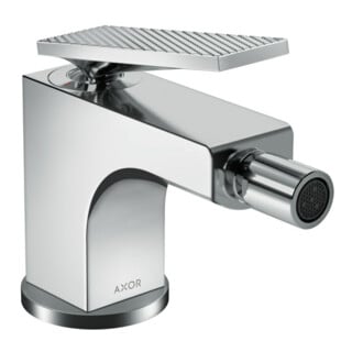 hansgrohe Mitigeur monocommande bidet Axor Citterio A 110 mm, m HG, tirette, losanges, chromé