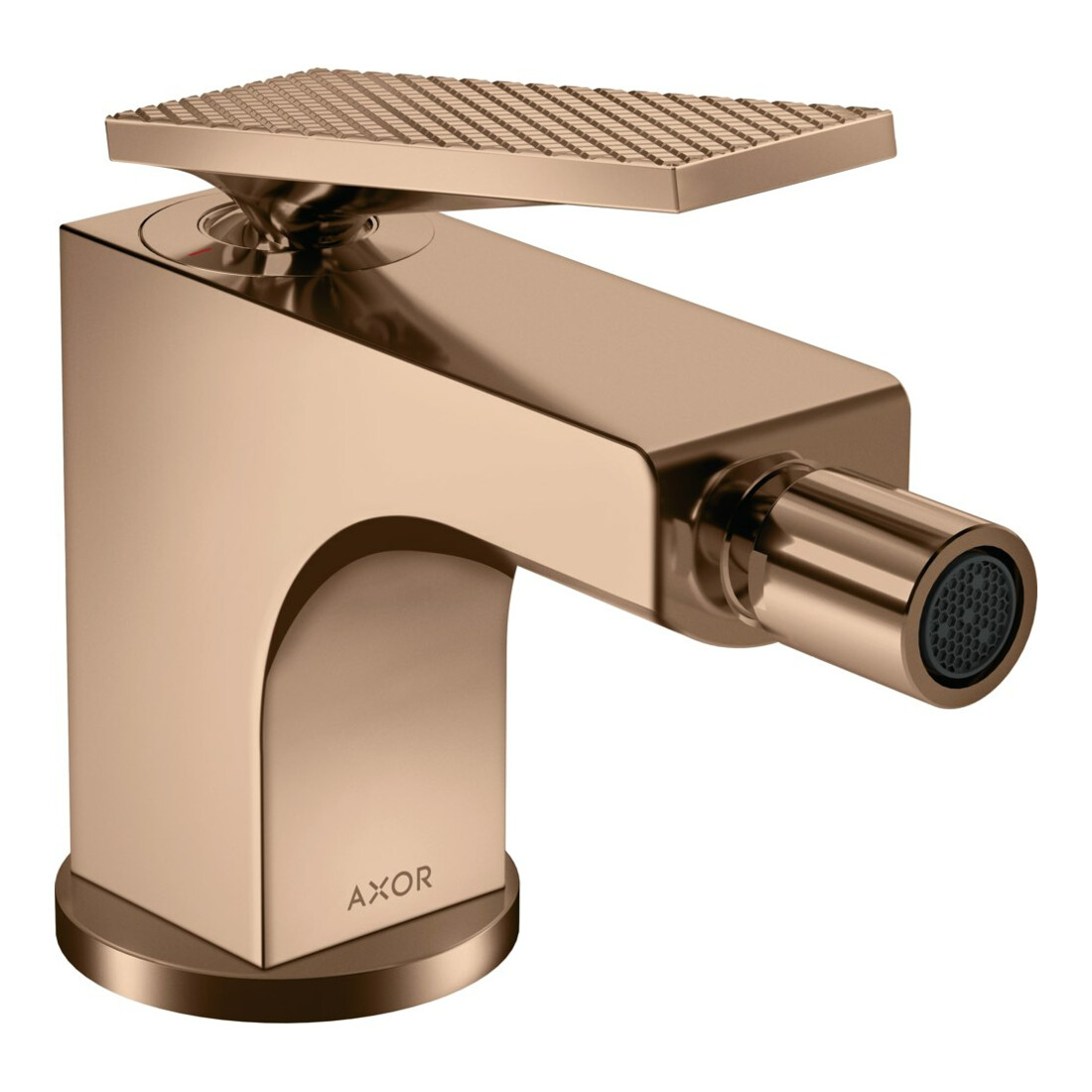 hansgrohe Mitigeur monocommande bidet Axor Citterio A 110mm, m HG, tirette, Rs, pour or
